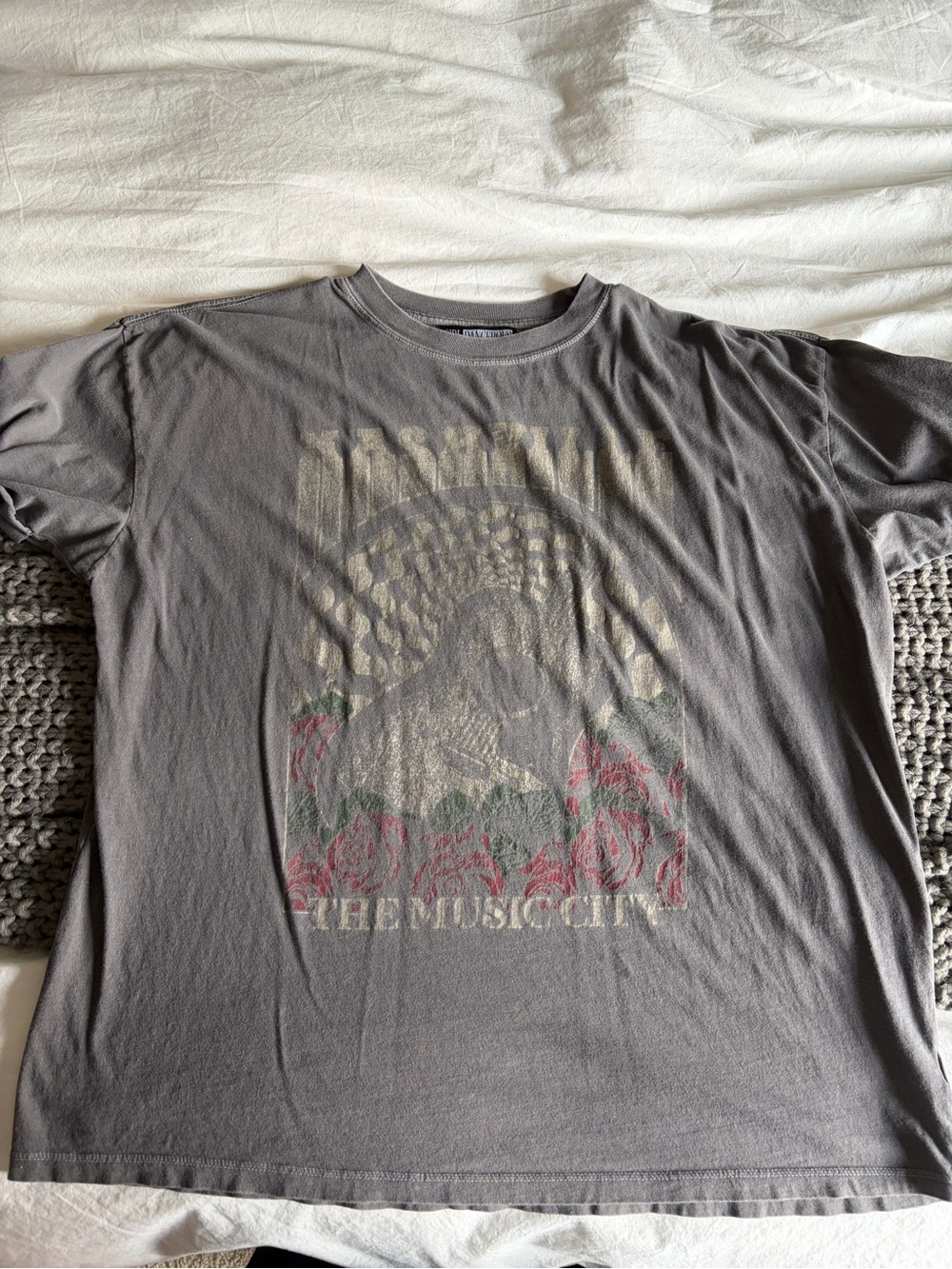 The Music City Graphic Tee - Gray